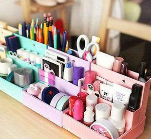 韓式精致文具 咖啡蛋糕主題桌面收納盒的零售與代理新商機